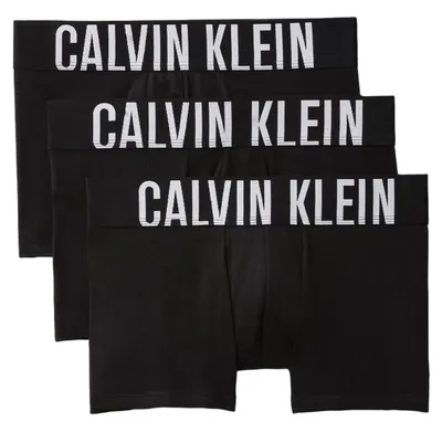 Obrázek produktu pro Calvin Klein 000NB3608A-UB1-L, Boxerky, Boxerky, Dospělý, Muži, Černá, Jednobarevný