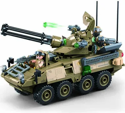 Obrázok produktu pre Sluban Army M38-B1258 Tank OEF Stryker ADS
