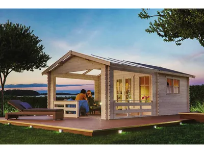 Produktbild von Gartenhaus Holmestrand