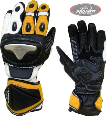 Image de PROANTI Gants de moto Race Pro Gants de moto en cuir