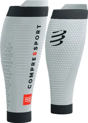 Immagine prodotto di Compressport R2 3.0 Grigio Melange/Nero, copriscarpe da corsa per il polpaccio, modello T1