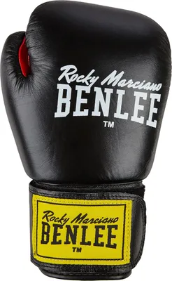 Produktbild von Benlee Fighter Lederboxhandschuhe Schwarz 18 oz Schwarz 18 oz
