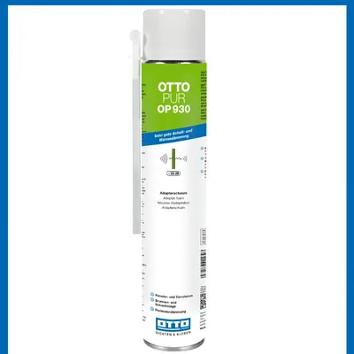 Produktbild von Otto Chemie Ottopur OP930 Adapterschaum Montageschaum Schall-Wärmedämmung OP930 750ml