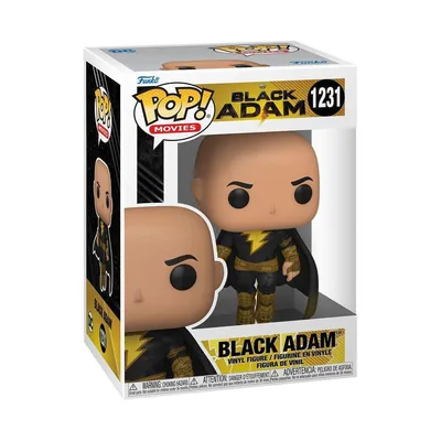 A Funko Pop! vinyl figure of Black Adam in its original packaging.