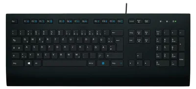 Produktbild von K280e Pro Kabelgebundene Business Tastatur für Windows Handballenauflage