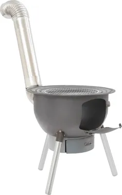 Obrázok produktu pre Drevená pec, prenosný dizajn, všestranné možnosti varenia, čierna farba