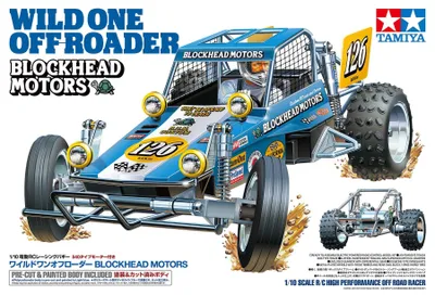 Produktbild von TAMIYA 58695 1:10 RC Wild One OR, ferngesteuertes Auto, Modellbau, Bausatz, Hellblau