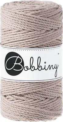 Image de Bobines 3PLY Corde à macramé 3 mm 100 m Cordon perlé