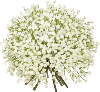 Obrázok produktu pre 10 kusov umelých kvetov gypsophila pre svadobnú párty domácu výzdobu