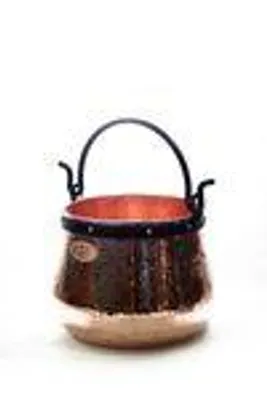Produktbild von "CopperGarden®" Kupferkessel 10 Liter | Hexenkessel