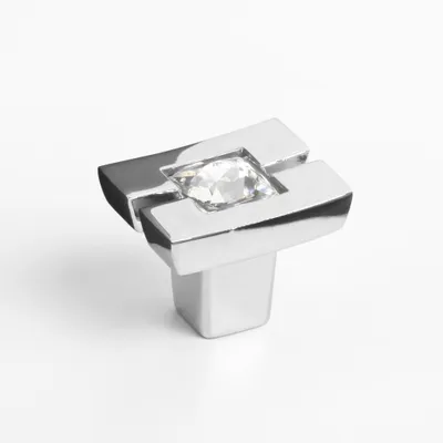 Produktbild von DOMINO Möbelknopf Art. 49634 Aluminium, KI-generiertes Bild
