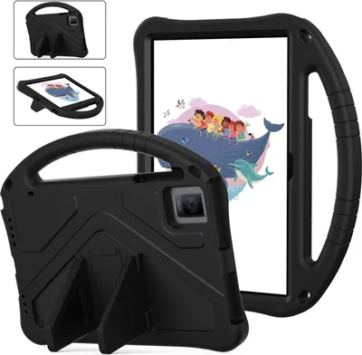 Image de Étui pour Blackview Tab 60 8.7" 2023, étui antichoc léger en EVA avec support pliable et poignée noir