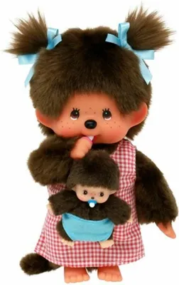 Obrázek produktu pro Monchhichi Maman & Baby plyš - 20 cm - Bandai