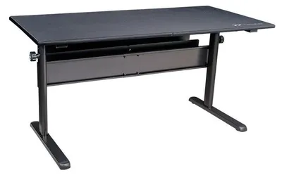 Productafbeelding van Thermaltake Level 20 RGB Battlestation, Rechthoekig, Geschikt voor een thuiswerkplek, Zwart, Zwart, Zwart