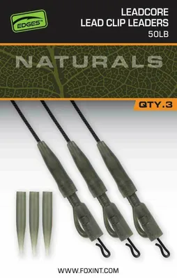 Produktbild von Fox Naturals Leadcore PG Lead Clip Leaders Karpfen-Zubehör