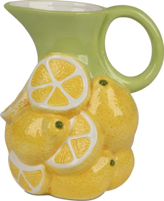 Produktbild von Deko Krug OBSTGARTEN Zitronen für 1,5 Liter aus Keramik Formano S25