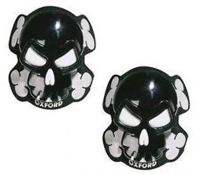 Produktbild von OXFORD KNIESLIDERS SKULL schwarz