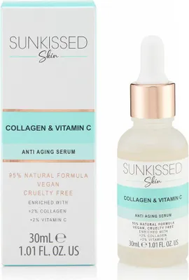 Produktbild von Sunkissed Haut Anti-Aging Collagen + Vitamin C Serum 30ml