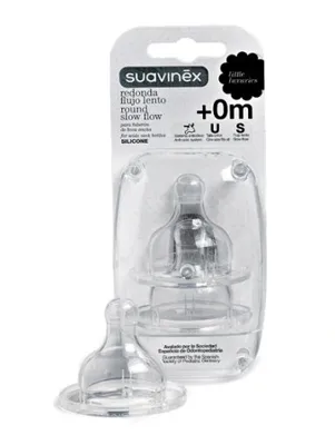 Image de Paire de sucettes Suavinex SX Pro à écoulement libre