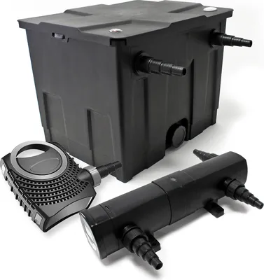 Obrázok produktu pre Sada:filter pre jazierka 12000l 18W UVC čistič jazierka 80W čerpadlo pre jazierka