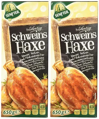 Produktbild von Senfter tafelfertige Schweinshaxe, 2er Pack (2 x 650 g)