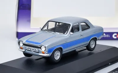 Produktbild von Ford Escort MK I RS 2000 (1974) Silber/Blau CORGI 1:43