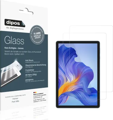 Image de 2x Protection ecrán pour Honor Pad X8b Verre souple Film Protecteur 9H dipos