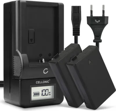 Immagine prodotto di CELLONIC 2x Batteria per Fotocamera Compatibile con Pentax K-S2, K-70, KP, D-Li109 – (1100mAh, 7.4V) + Caricabatteria
