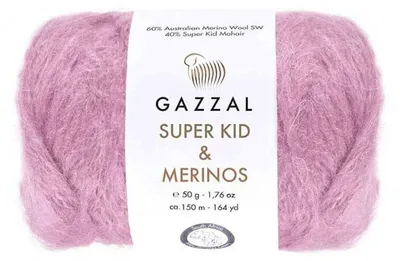 Produktbild von Gazzal Super Kid Mohair & Merino 61279 Hellrosa – weich, flauschig 50g/150m