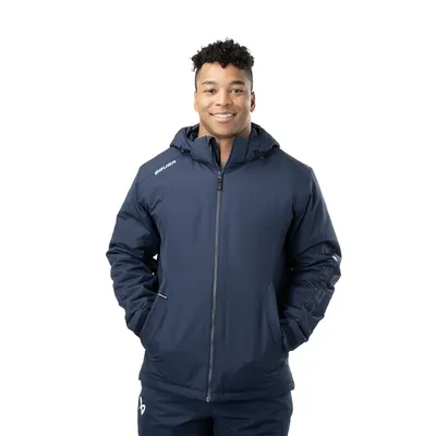 Produktbild von BAUER TEAM HEAVYWEIGHT JACKE - Senior - S24, Größe:L, Farbe:Navy
