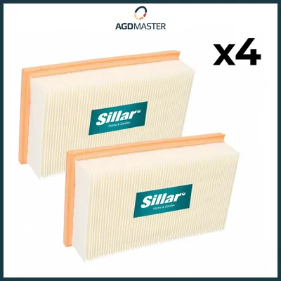 Produktbild von 4x Flachfilter ersatz für Kärcher NT 35/1 45/1 55/1 TACT Te M Ap BS 6.904-367.0