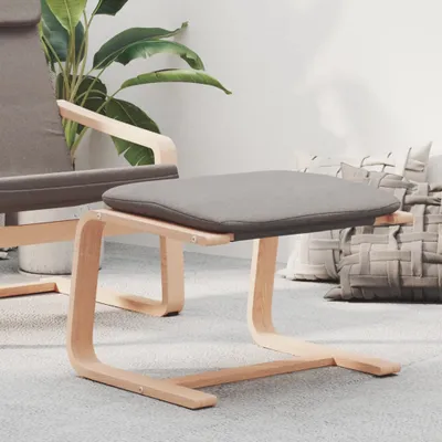 Immagine prodotto di The Living Store Sgabello Taupe 51x41x40 cm Tessuto