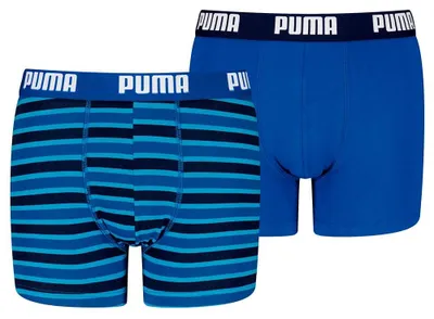 Immagine prodotto di PUMA Boxer da uomo a righe, confezione da 2