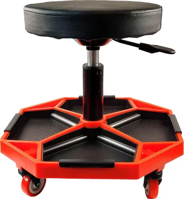 Image de Tabouret roulant de montage BUSCHING, charge admissible 150 kg, hauteur ronde
