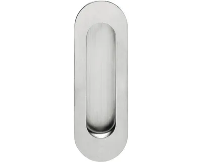 Produktbild von Intersteel Griffmuschel Oval 120 x 40 mm Edelstahl gebürstet