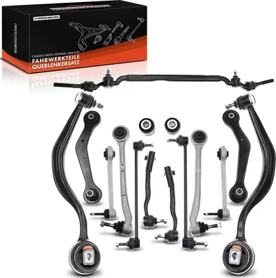 Image de Frankberg 1x Kit de Bras de Suspension Avant et Arrière pour BMW Série 7 E38 2.5L 2.8L 2.9L 3.0L 3.5L 3.9L 4.0L 4.4L 5.4L 1994-2001