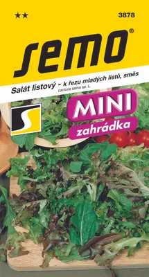 Immagine prodotto di Insalata a foglia SM per taglio foglie giovani, miscela MINI 1,5 g