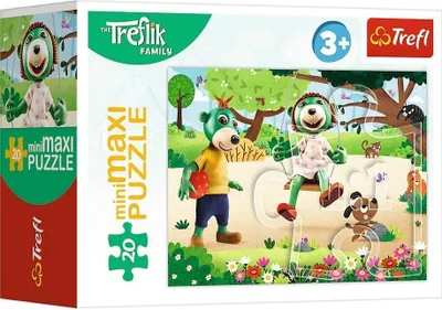 Zdjęcie produktu dla Puzzle 20 miniMaxi Dzień Treflików 3 TREFL