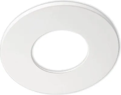 Produktbild von ISOLED Cover Aluminium rund weiß matt für Einbaustrahler Sys-68