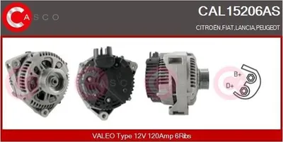 Immagine prodotto di Alternatore 120A