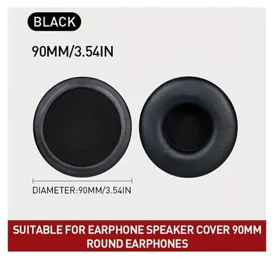 Produktbild von Ersatz Ohrpolster 90mm für Kopfhörer SONY Pioneer Sennheiser Denon Panasonic Rapoo JBL  Vivanco