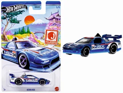 Obrázok produktu pre Hot Wheels HRT04, Závodné vozidlo, 3 rok / roky, Kov, Plast, Čierna, Modrá, Červená, Biela
