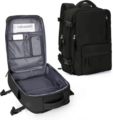 Produktbild von Famanu Rucksack Multifunktional - Schwarz