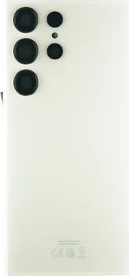 Produktbild von Gehäuse Rückseite für Samsung Galaxy S23 Ultra (SM-S918B), weiß