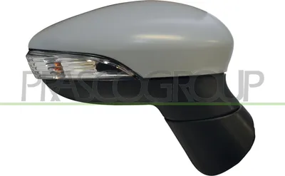 Produktbild von PRASCO FD3447313 Außenspiegel Seitenspiegel Rechts für FORD Fiesta Mk6 Schrägheck (JA8, JR8) Grundiert Elektrisch