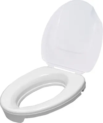 Produktbild von Toilettensitzerhöhung Ticco2G mit Deckel - Höhe 5 cm, ergonomisch bis 225kg