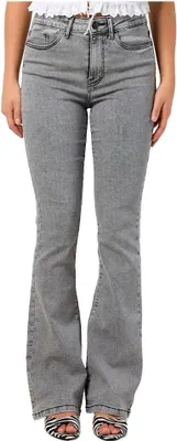 Zdjęcie produktu dla Noisy May Sallie Skinny Vi545lg Dżinsy z wysokim stanem Szary 30 / 34 Kobiety Szary 30