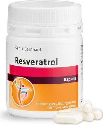 Produktbild von Sanct Bernhard Resveratrol - 60 Kapseln