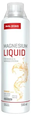 Image de BODY ATTACK Magnésium Liquide 500ml Bouteille Orange