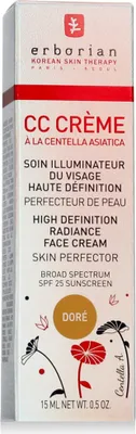 Zdjęcie produktu dla Erborian CC Crème Hight Definition Radiance Face Cream SPF 25 (Doré) 15 ml